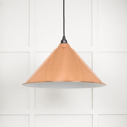 From The Anvil White Gloss Hockley Pendant