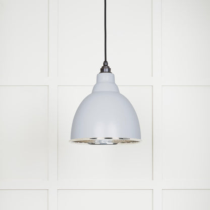 From The Anvil Hammered Nickel Brindley Pendant