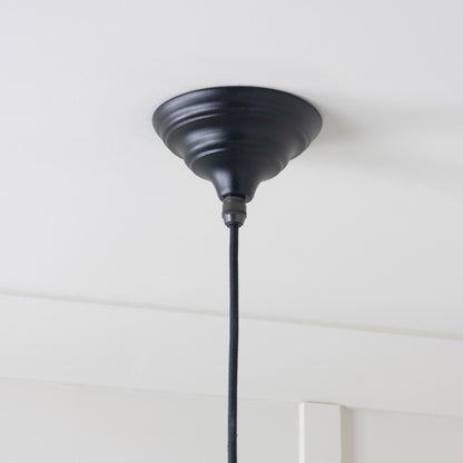 From The Anvil Hammered Nickel Brindley Pendant