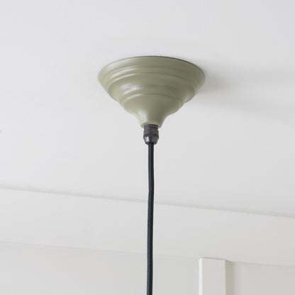 From The Anvil Hammered Nickel Brindley Pendant