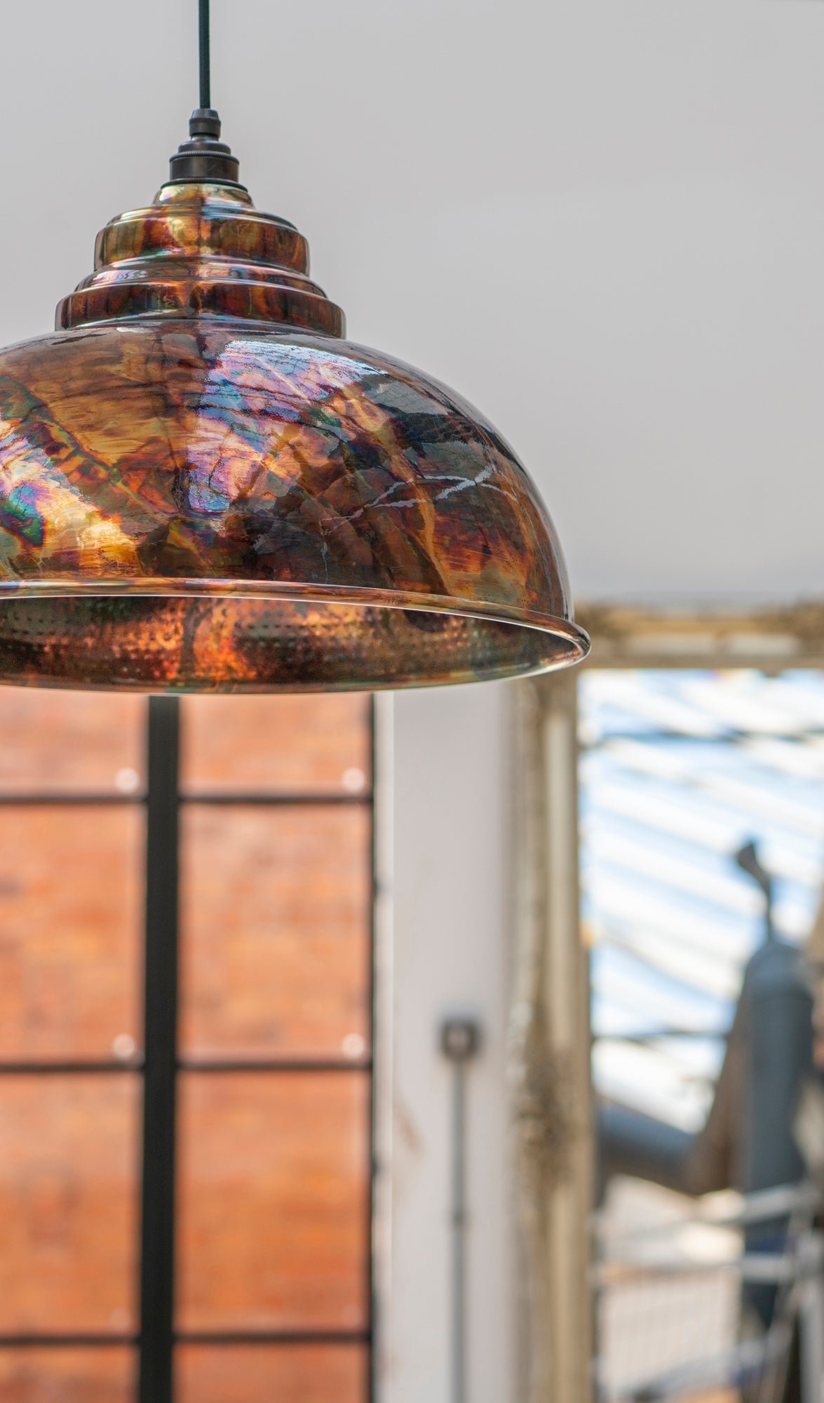 From The Anvil Burnished Harborne Pendant