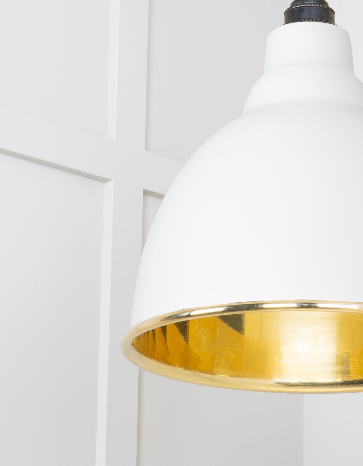 From The Anvil Smooth Brass Brindley Pendant