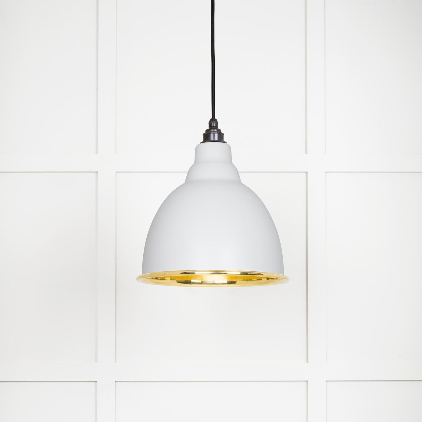From The Anvil Smooth Brass Brindley Pendant