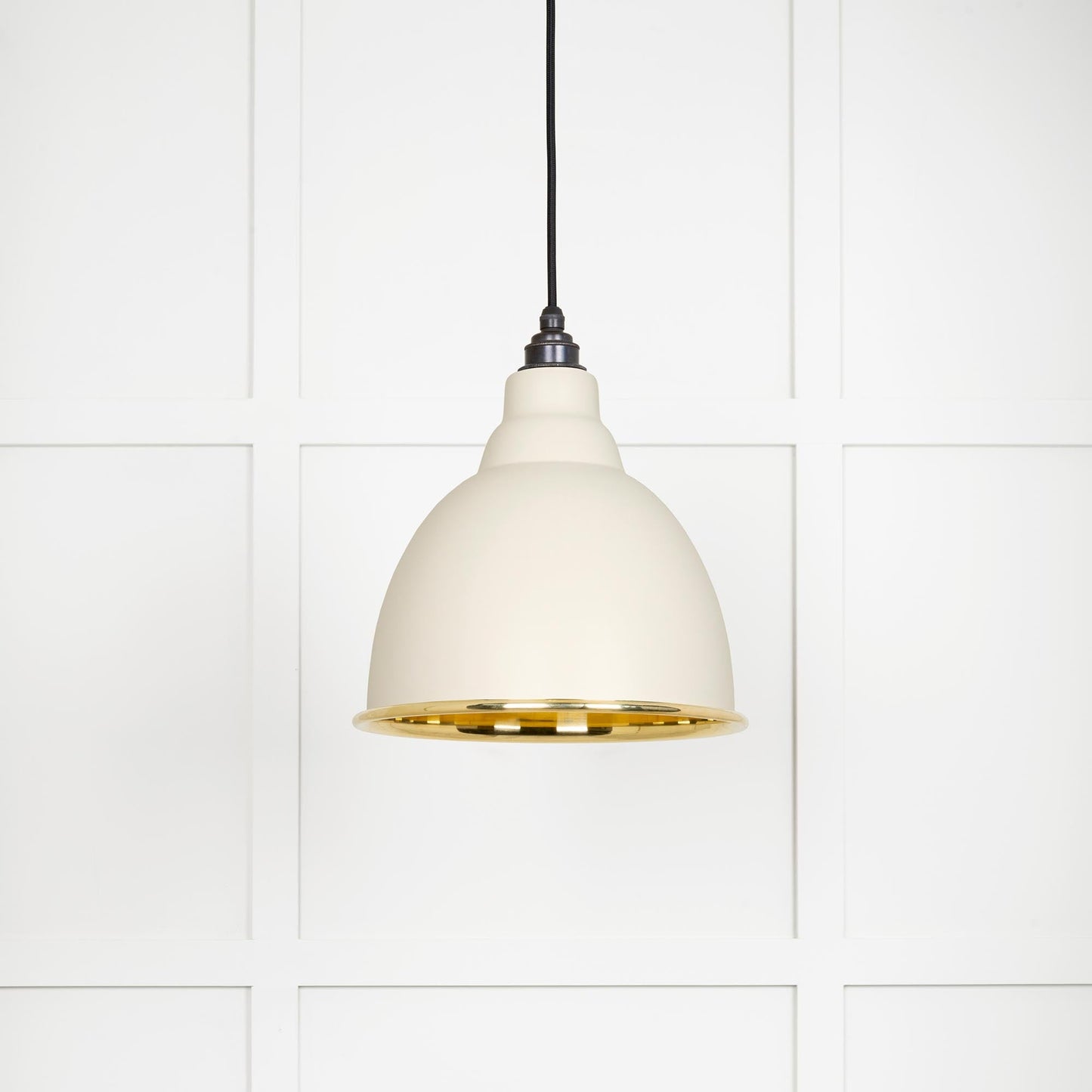 From The Anvil Smooth Brass Brindley Pendant