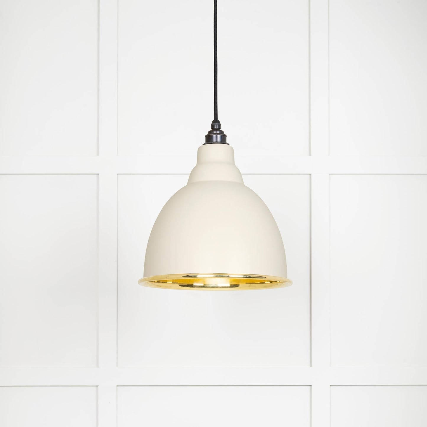 From The Anvil Smooth Brass Brindley Pendant