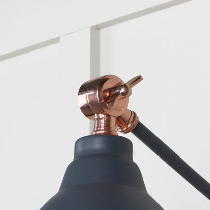 From The Anvil Smooth Copper Brindley Wall Light