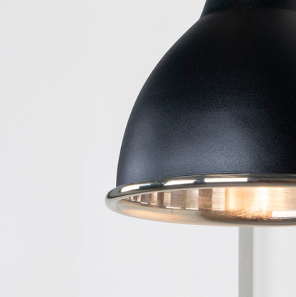 From The Anvil Smooth Nickel Brindley Wall Light