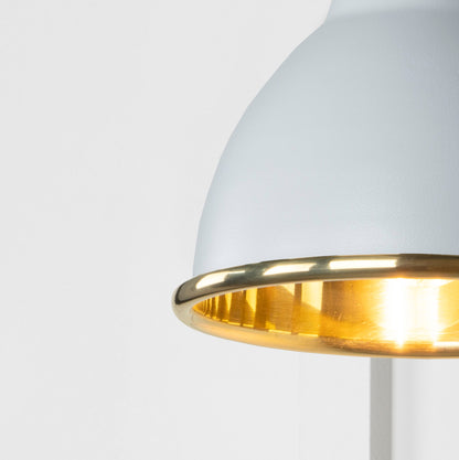 From The Anvil Smooth Brass Brindley Wall Light