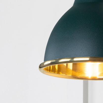 From The Anvil Smooth Brass Brindley Wall Light