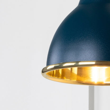 From The Anvil Smooth Brass Brindley Wall Light
