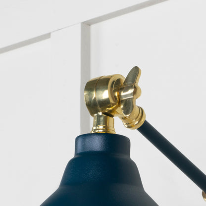 From The Anvil Smooth Brass Brindley Wall Light