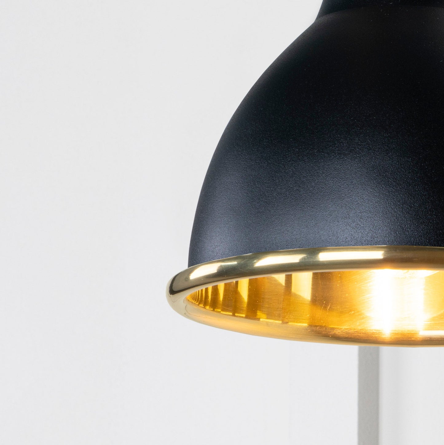From The Anvil Smooth Brass Brindley Wall Light