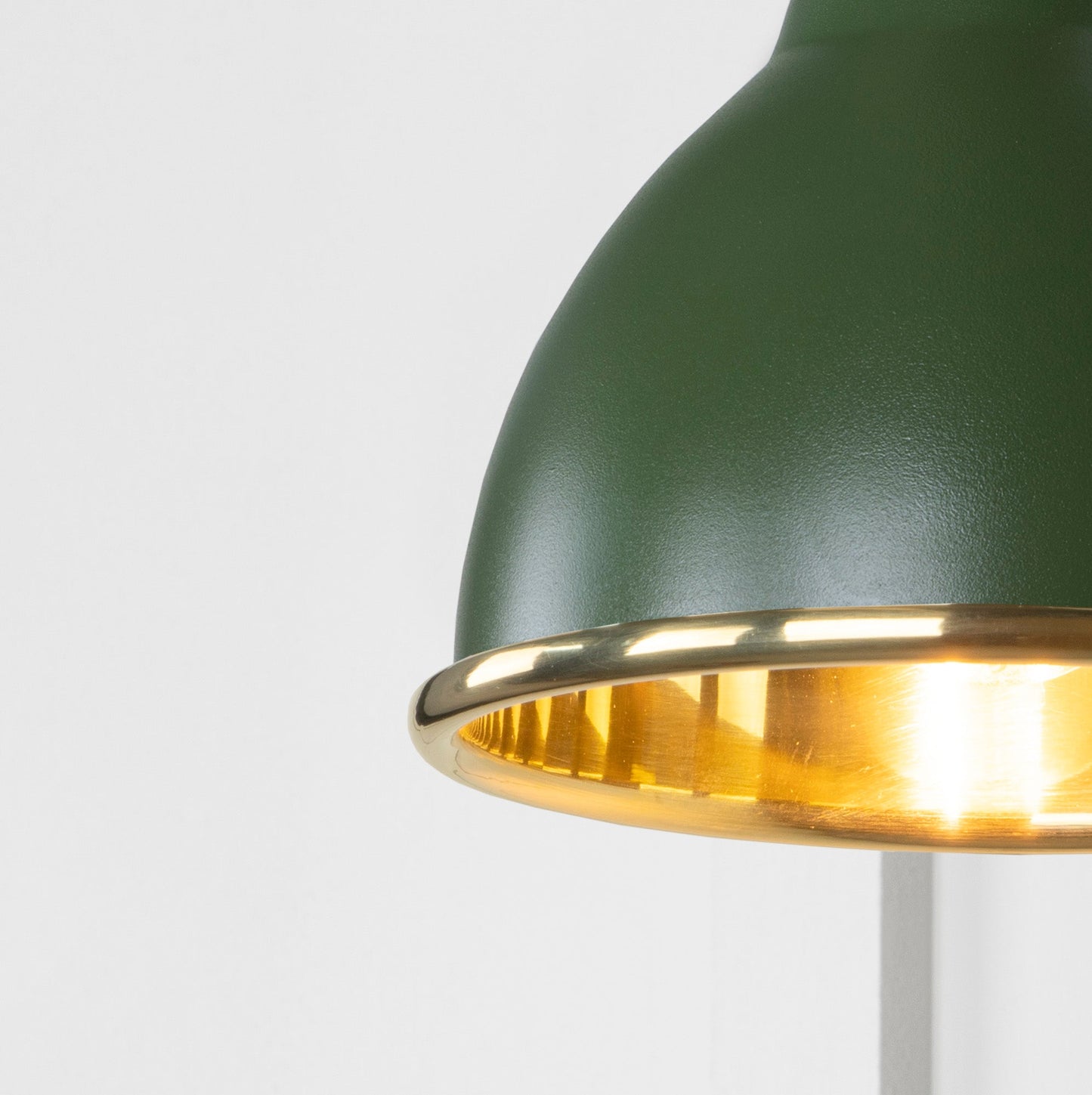 From The Anvil Smooth Brass Brindley Wall Light