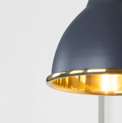 From The Anvil Smooth Brass Brindley Wall Light