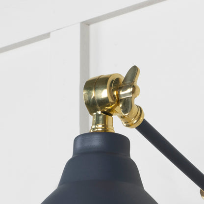 From The Anvil Smooth Brass Brindley Wall Light