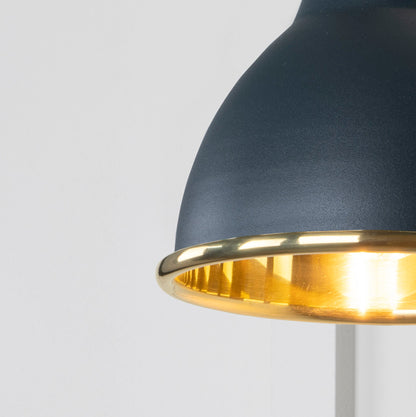 From The Anvil Smooth Brass Brindley Wall Light