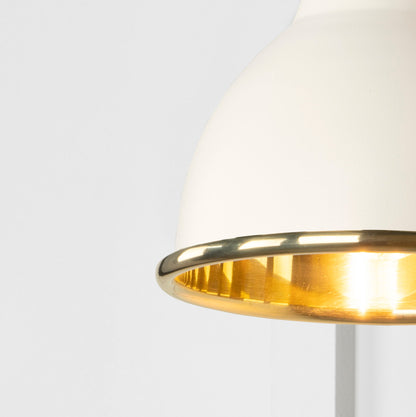 From The Anvil Smooth Brass Brindley Wall Light