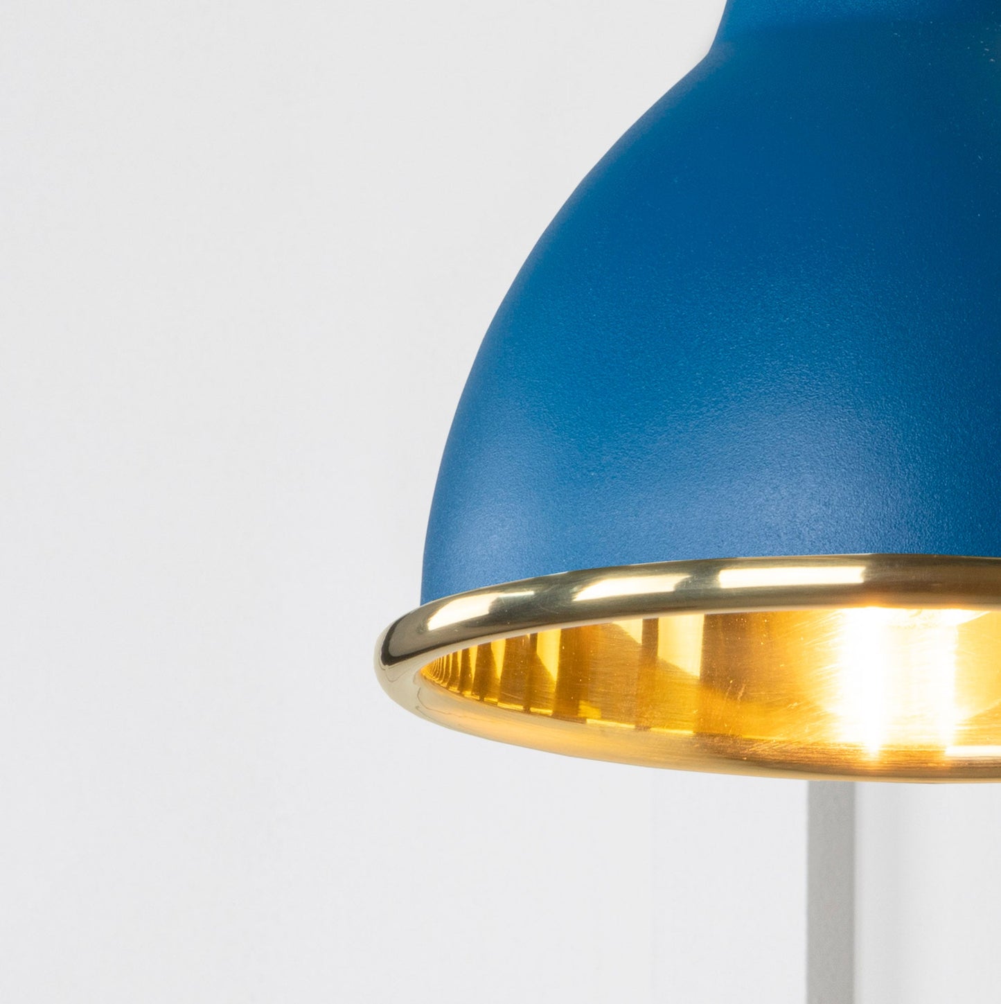 From The Anvil Smooth Brass Brindley Wall Light
