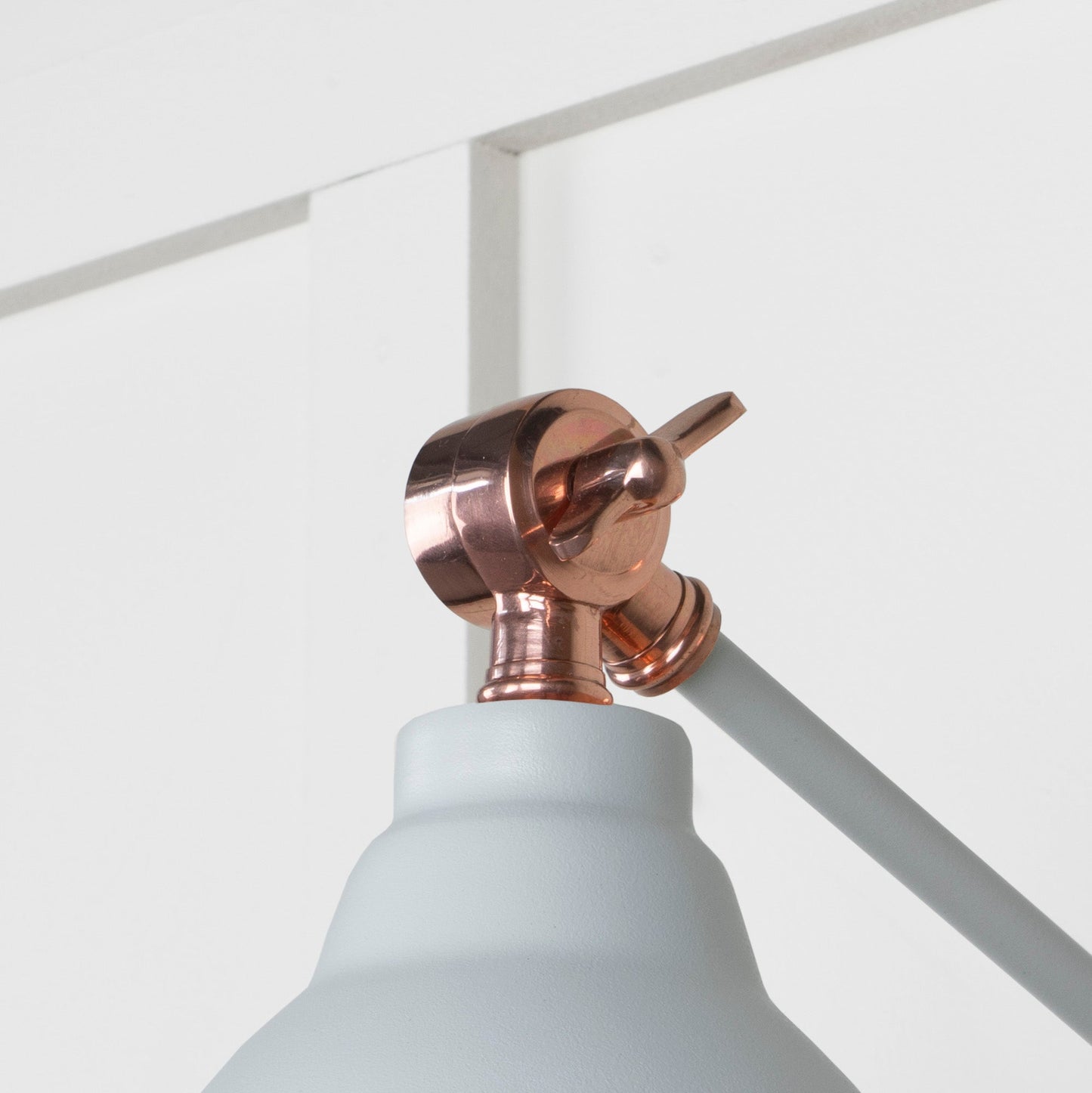 From The Anvil Hammered Copper Brindley Wall Light