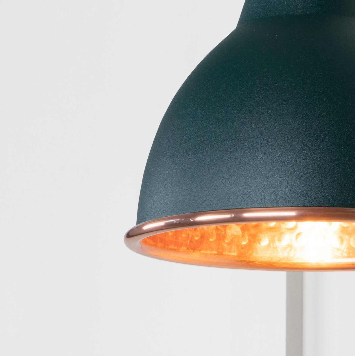 From The Anvil Hammered Copper Brindley Wall Light