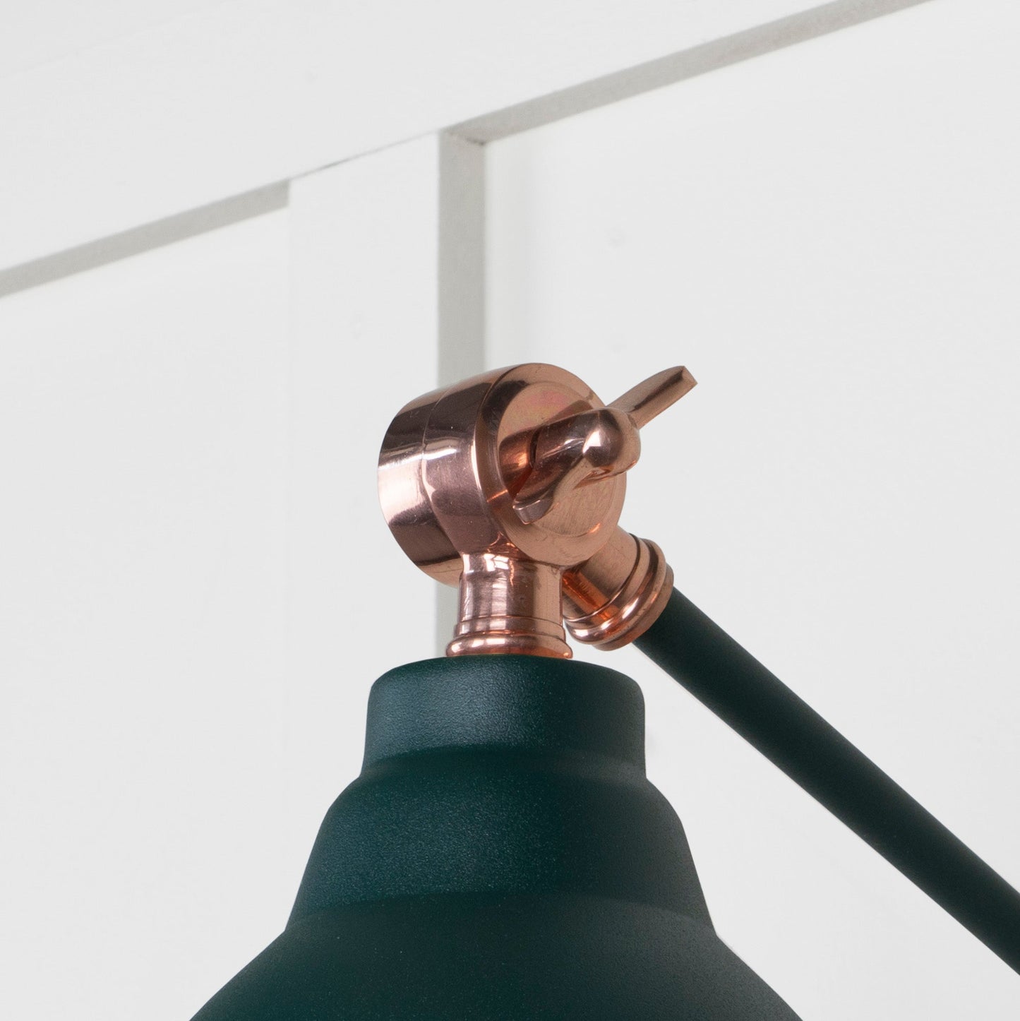 From The Anvil Hammered Copper Brindley Wall Light
