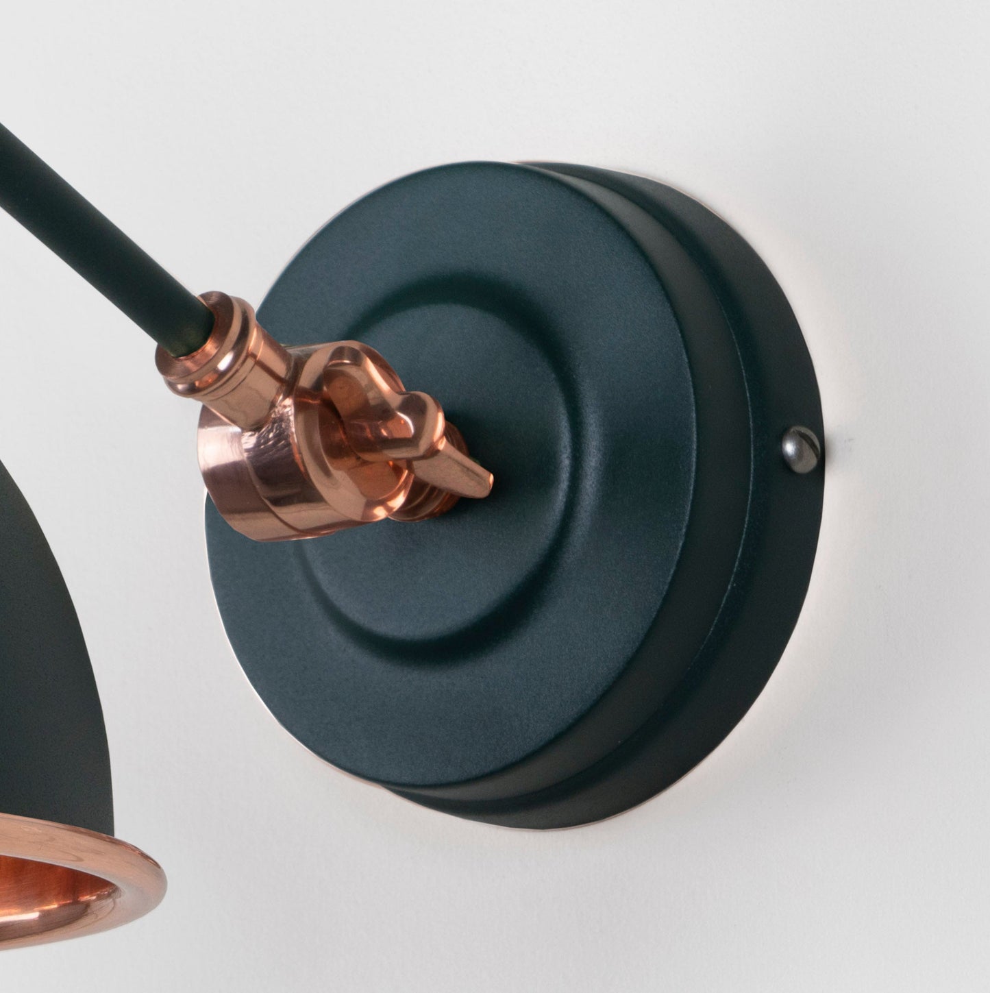 From The Anvil Hammered Copper Brindley Wall Light