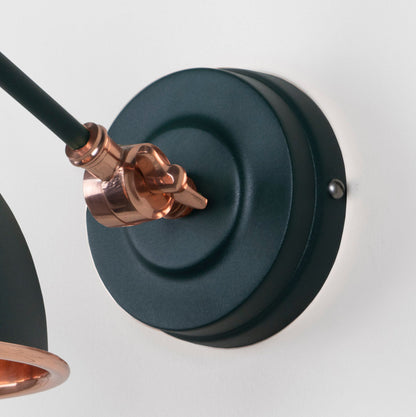 From The Anvil Hammered Copper Brindley Wall Light