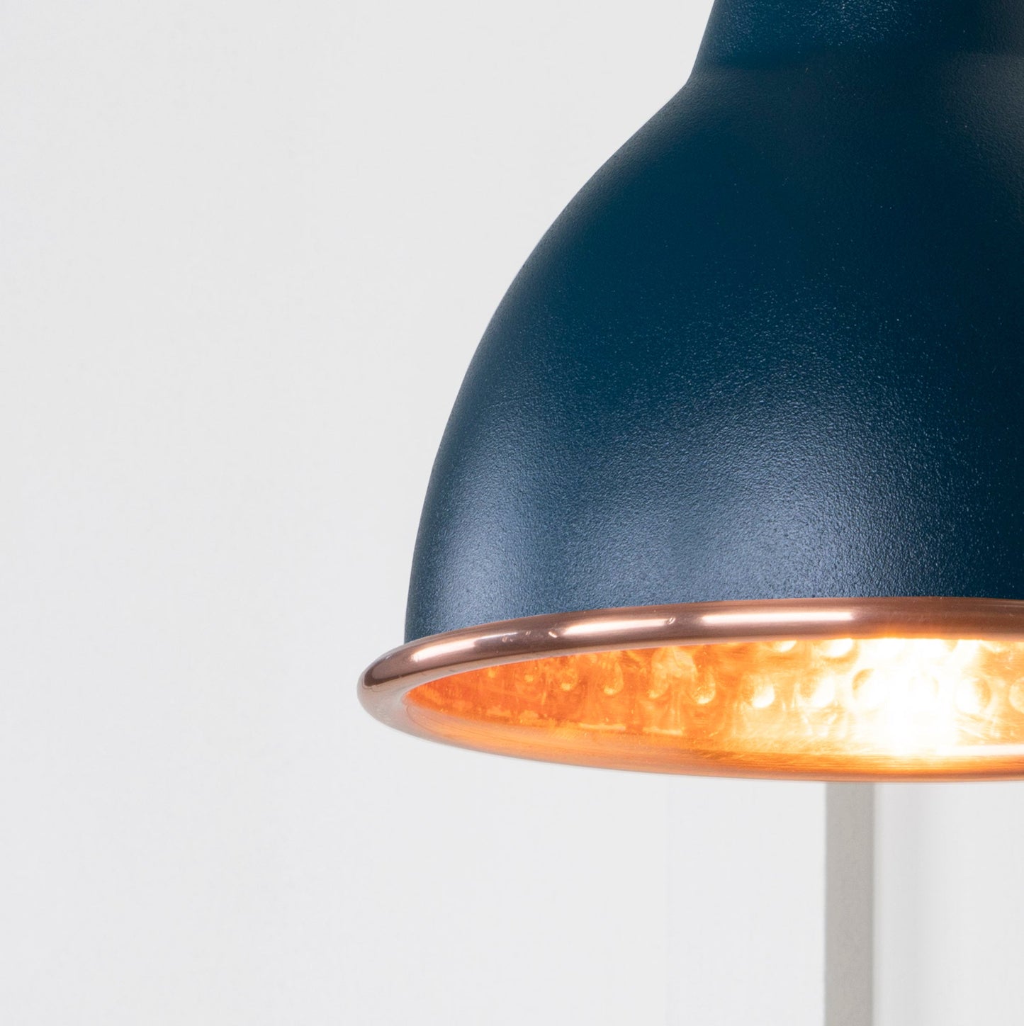 From The Anvil Hammered Copper Brindley Wall Light