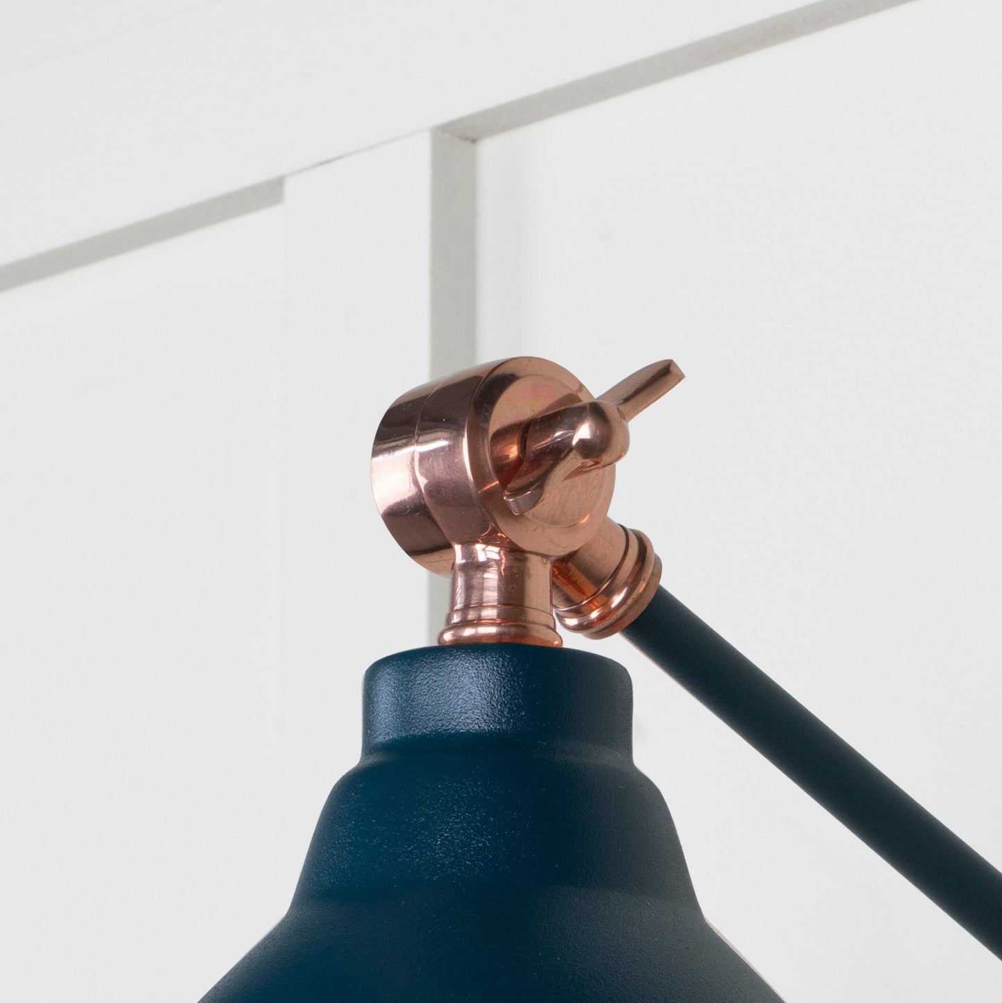 From The Anvil Hammered Copper Brindley Wall Light