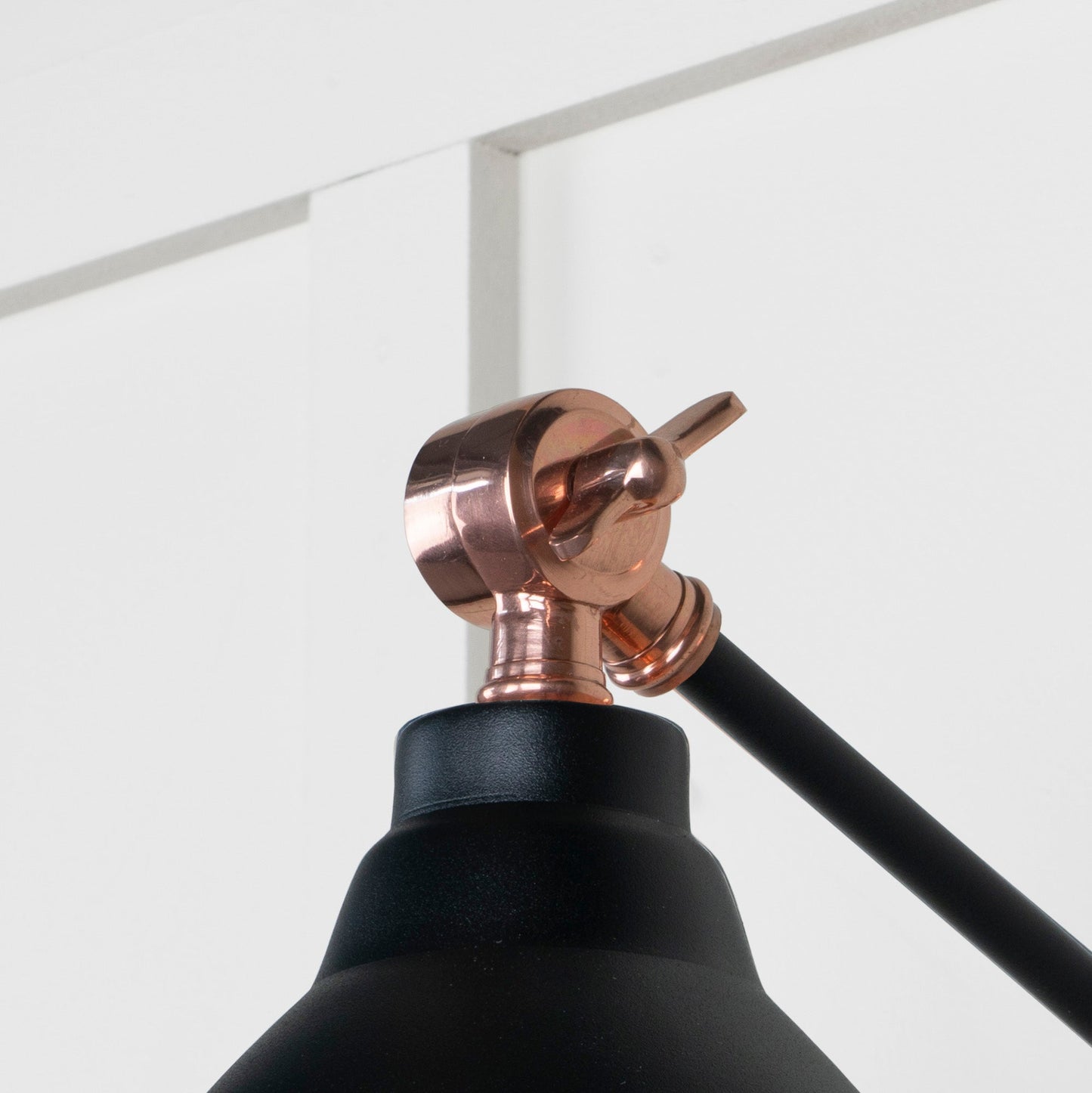 From The Anvil Hammered Copper Brindley Wall Light