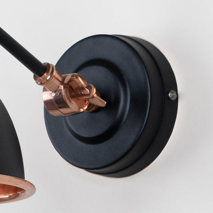 From The Anvil Hammered Copper Brindley Wall Light