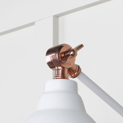 From The Anvil Hammered Copper Brindley Wall Light