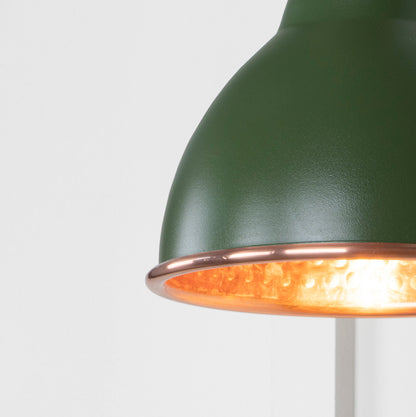 From The Anvil Hammered Copper Brindley Wall Light