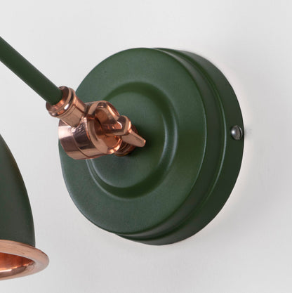 From The Anvil Hammered Copper Brindley Wall Light