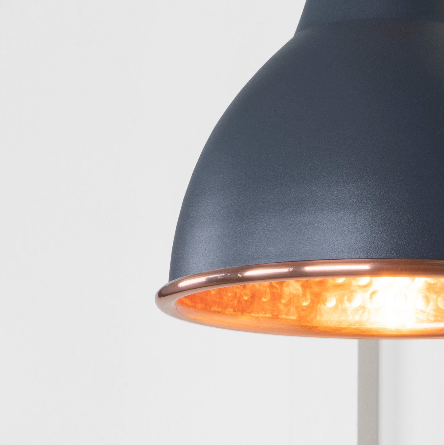 From The Anvil Hammered Copper Brindley Wall Light