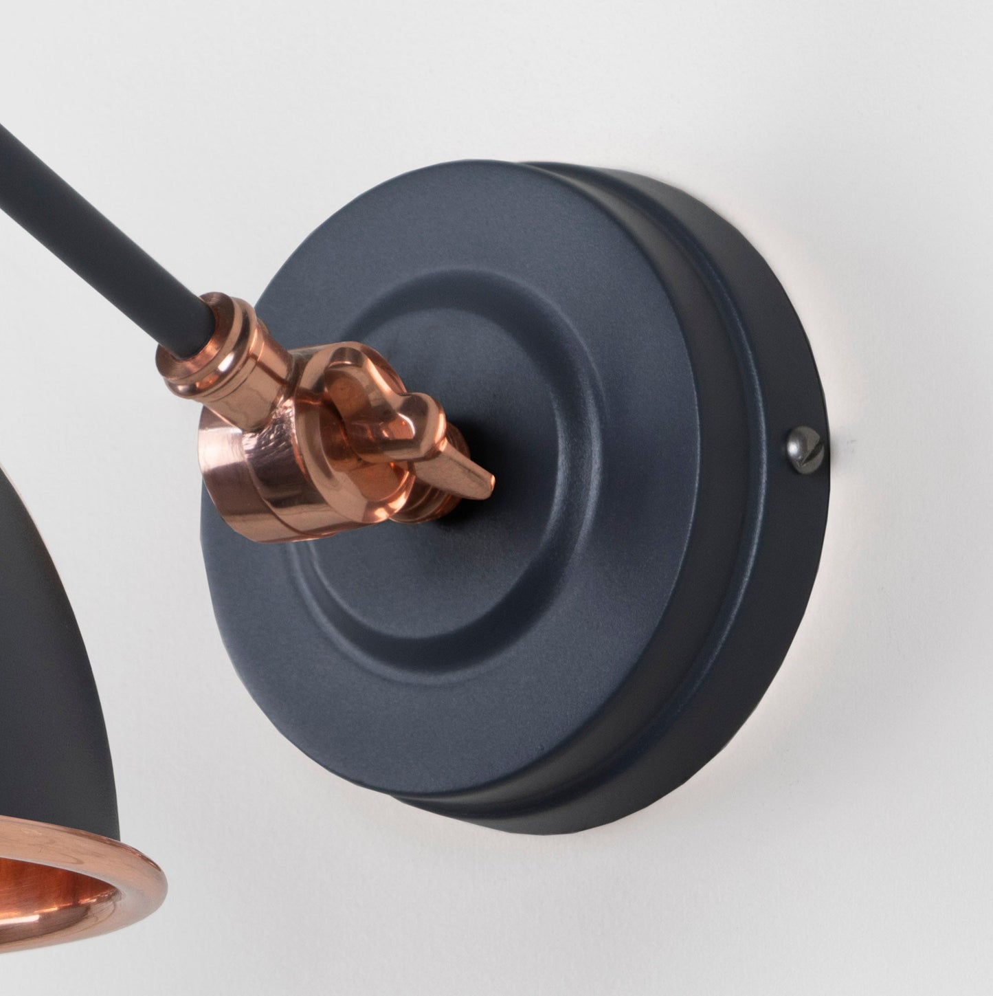 From The Anvil Hammered Copper Brindley Wall Light