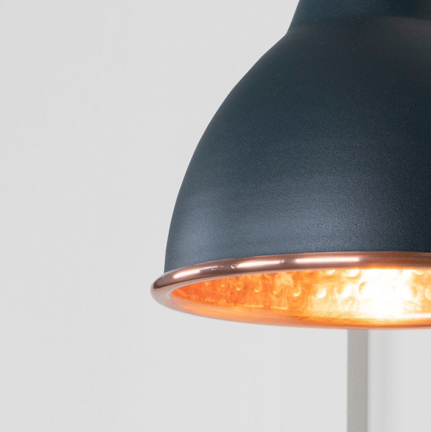From The Anvil Hammered Copper Brindley Wall Light