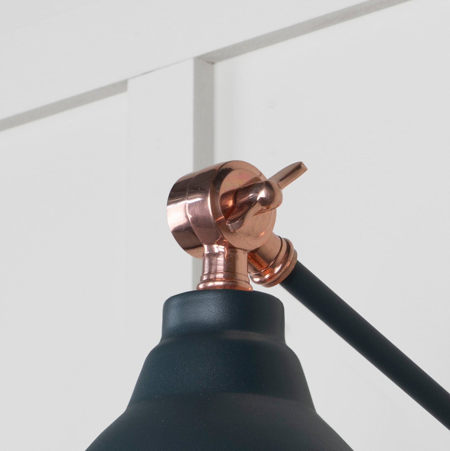 From The Anvil Hammered Copper Brindley Wall Light