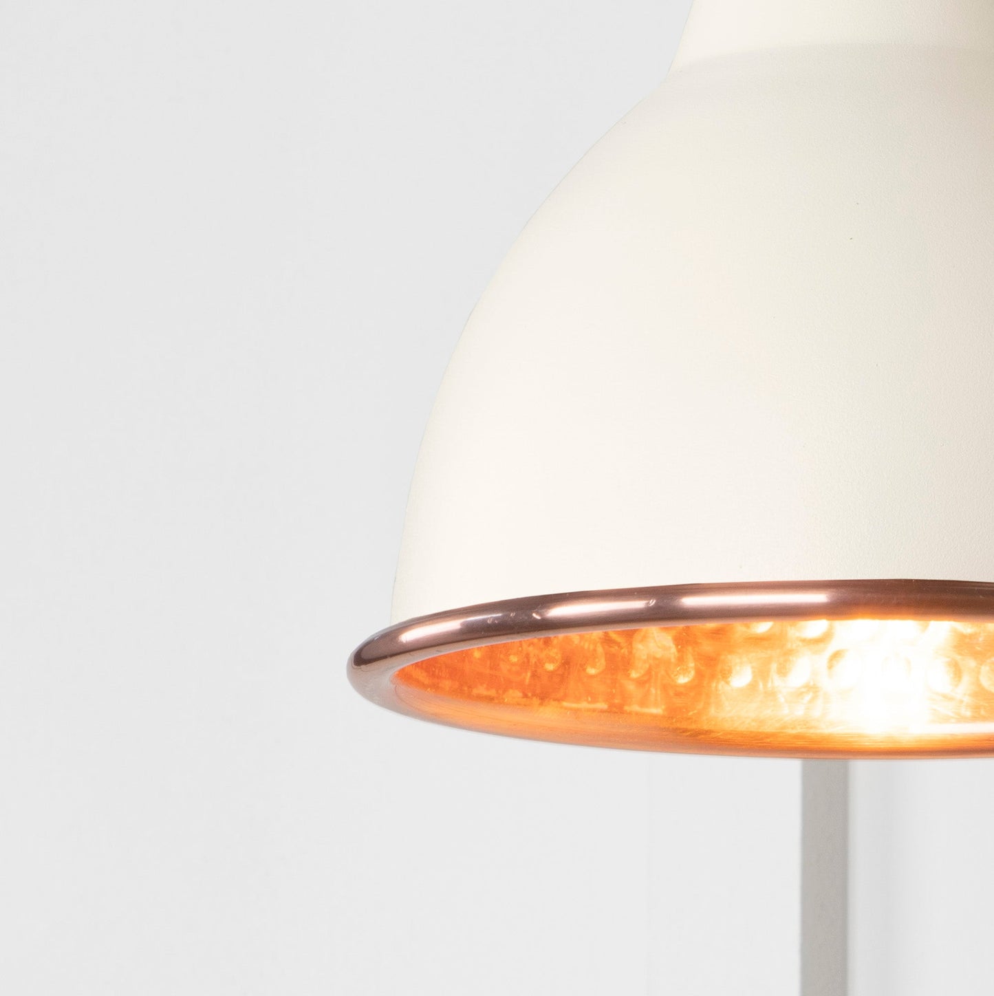 From The Anvil Hammered Copper Brindley Wall Light
