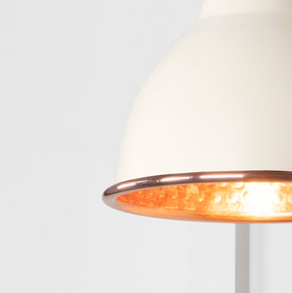 From The Anvil Hammered Copper Brindley Wall Light