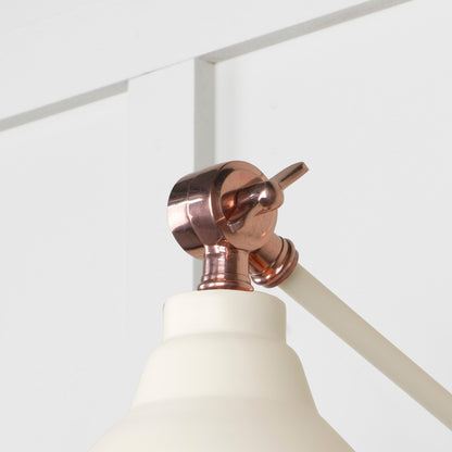 From The Anvil Hammered Copper Brindley Wall Light
