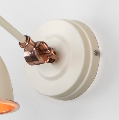 From The Anvil Hammered Copper Brindley Wall Light