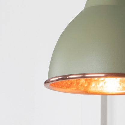 From The Anvil Hammered Copper Brindley Wall Light