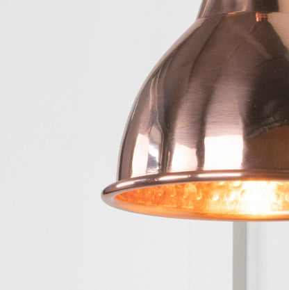From The Anvil Hammered Copper Brindley Wall Light