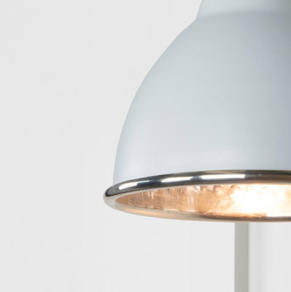 From The Anvil Hammered Nickel Brindley Wall Light