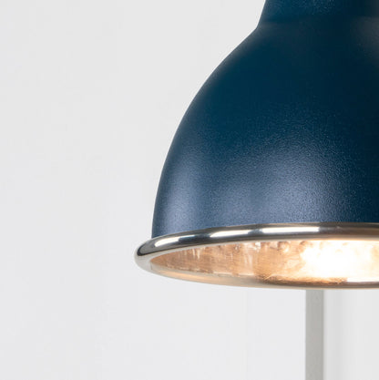 From The Anvil Hammered Nickel Brindley Wall Light