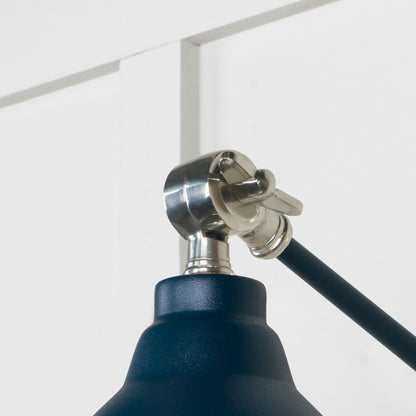 From The Anvil Hammered Nickel Brindley Wall Light