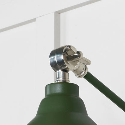 From The Anvil Hammered Nickel Brindley Wall Light