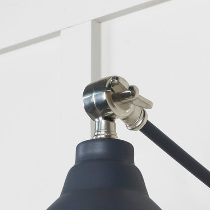 From The Anvil Hammered Nickel Brindley Wall Light