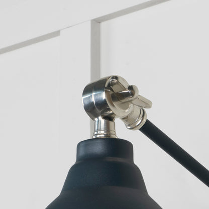 From The Anvil Hammered Nickel Brindley Wall Light